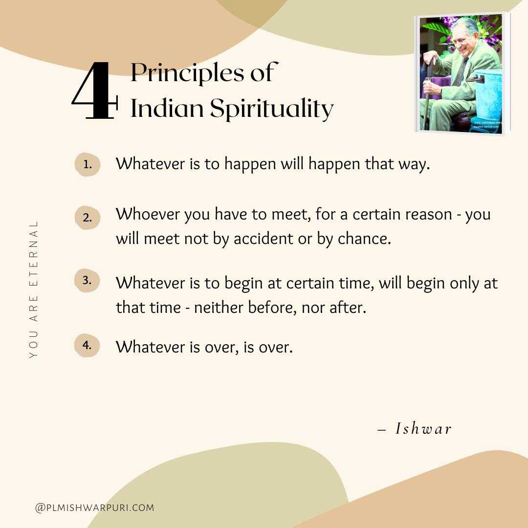 Plate on Indian spirituality